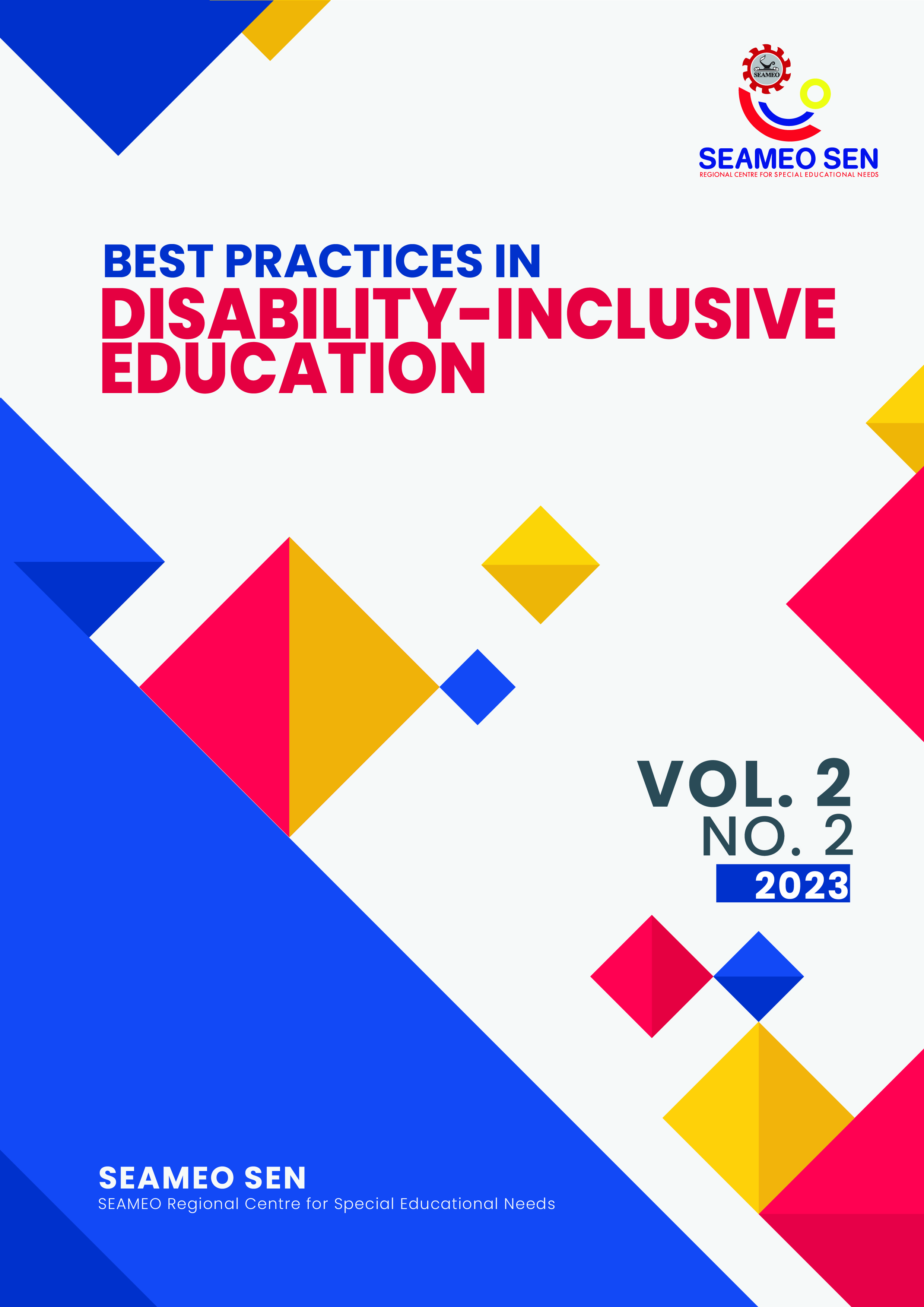 					View Vol. 2 No. 2 (2023): Best Practices in Disability-Inclusive Education
				