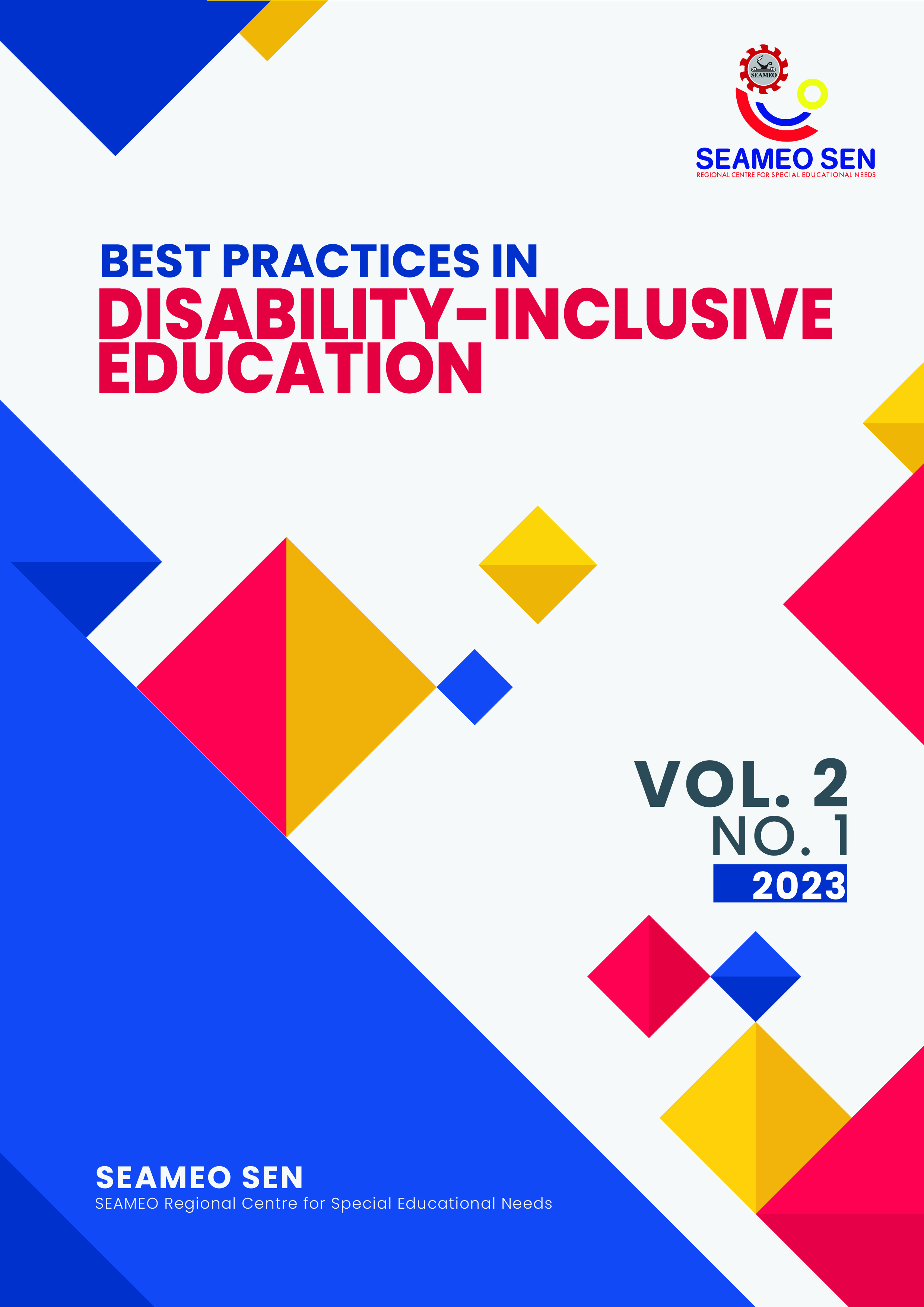 					View Vol. 2 No. 1 (2023): Best Practices in Disability-Inclusive Education
				